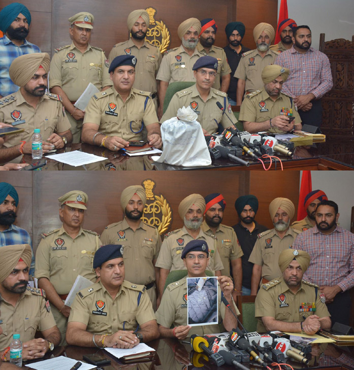 पंजाब पुलिस द्वारा नशों की तस्करी के लिए जैकटों का प्रयोग करने वाले अंतरराष्ट्रीय ड्रग सिंडिकेट का पर्दाफाश; 1.5 किलो हेरोइन समेत दो मुलजिम काबू